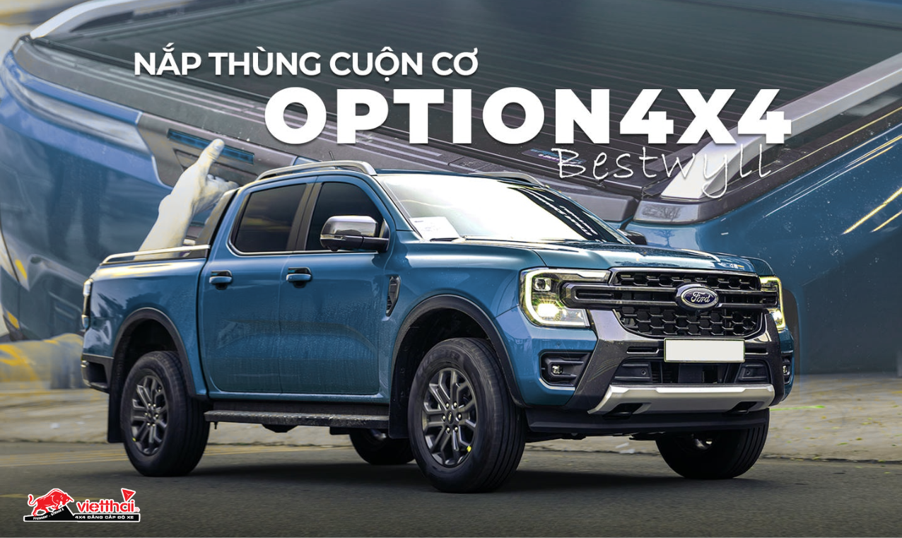 Nắp Thùng Cuộn Cơ Bestwyll Option 4x4 – Giải Pháp Che Phủ Thông Minh